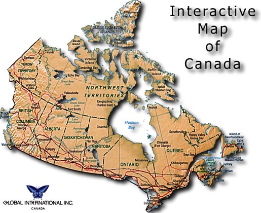 Map of Canada